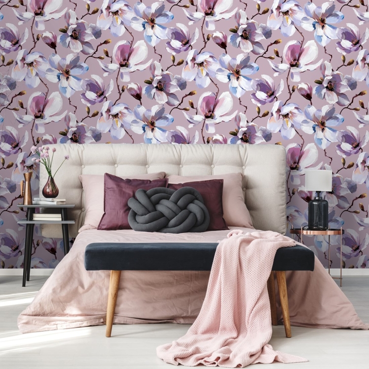 Tapeta ścienna na flizelinie 47463 Marburg Flora motyw kwiatowy kwiaty magnolii