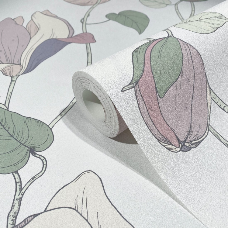 Tapeta ścienna na flizelinie 47472 Marburg Flora motyw roślinny