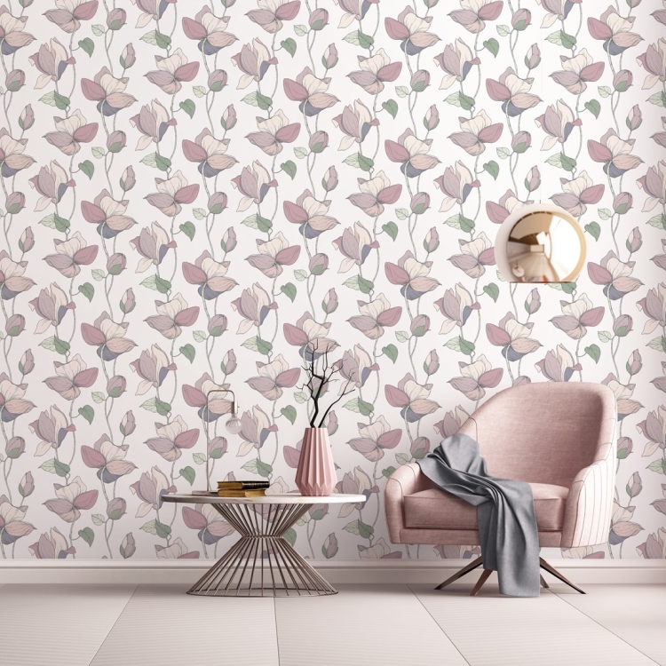 Tapeta ścienna na flizelinie 47472 Marburg Flora motyw roślinny