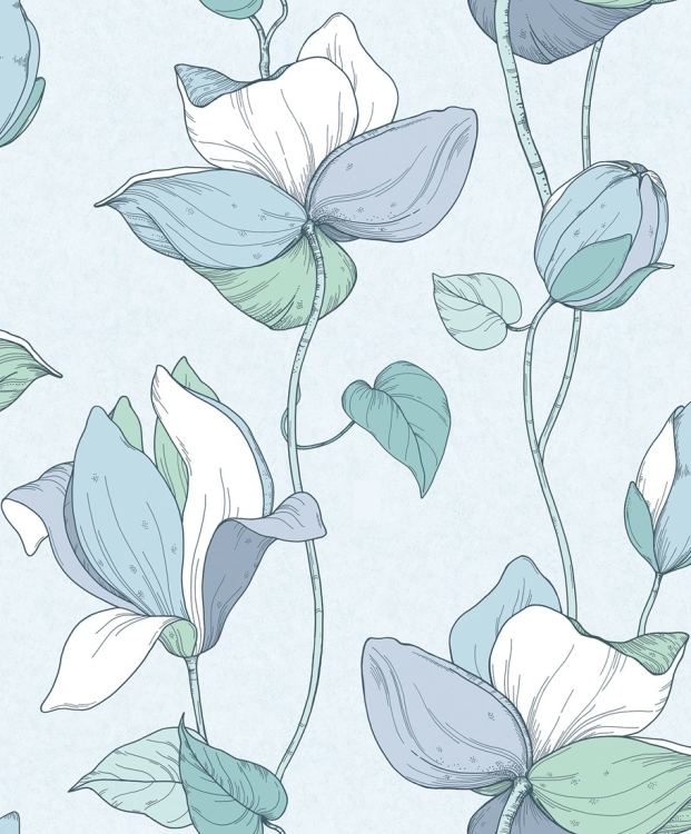 Tapeta ścienna na flizelinie 47473 Marburg Flora motyw roślinny