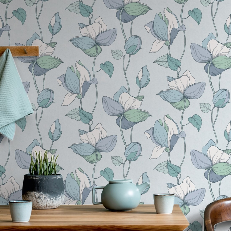 Tapeta ścienna na flizelinie 47473 Marburg Flora motyw roślinny