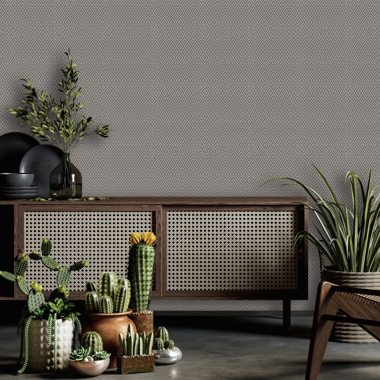 Tapeta ścienna na flizelinie 47487 Marburg Flora pleciona tkanina