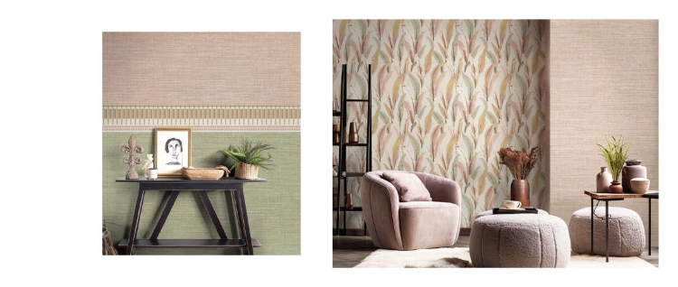 Tapeta ścienna na flizelinie 39004 Cristiana Masi Arche liście