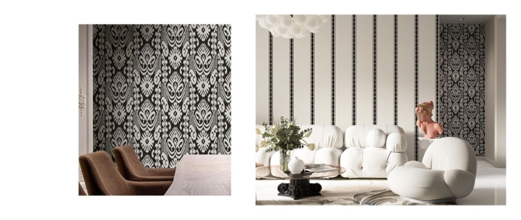 Tapeta ścienna na flizelinie 39039 Cristiana Masi Arche dekoracyjne pasy