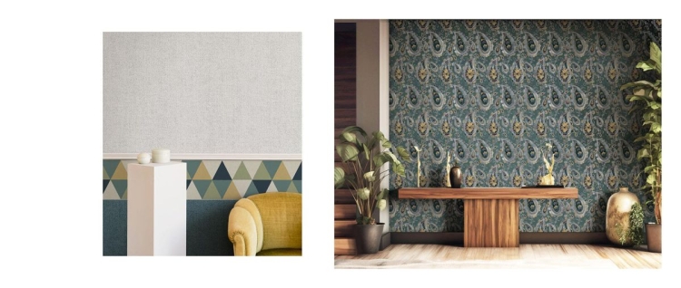 Tapeta ścienna na flizelinie 39060 Cristiana Masi Arche struktura grubego płótna