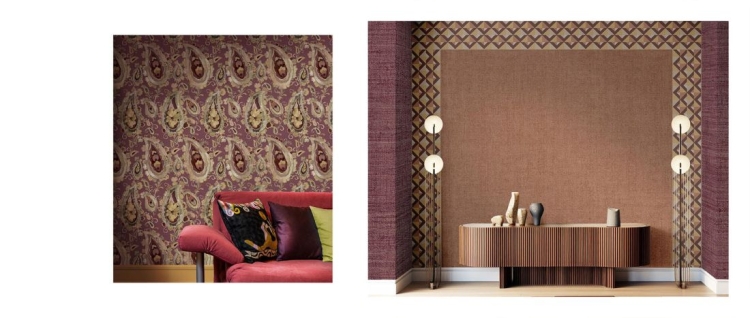 Tapeta ścienna na flizelinie 39078 Cristiana Masi Arche struktura grubego płótna