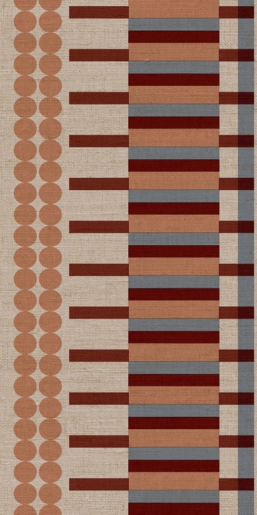 Bord – pasek wykończeniowy na flizelinie 39088 Cristiana Masi Arche wzór geometryczny