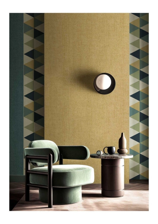 Bord – pasek wykończeniowy na flizelinie 39095 Cristiana Masi Arche wzór geometryczny