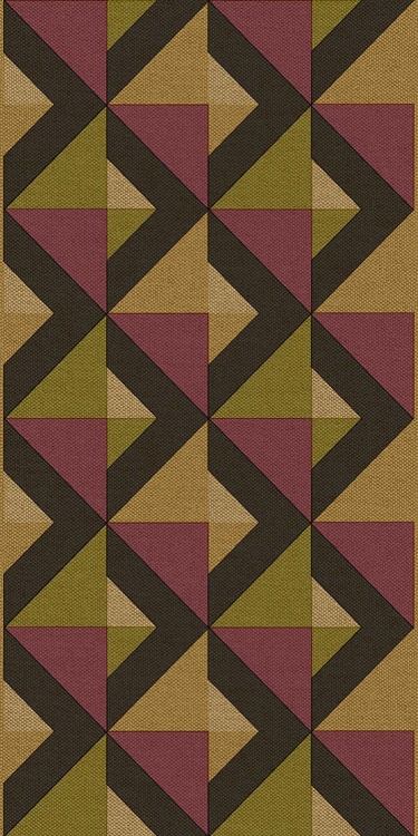 Bord – pasek wykończeniowy na flizelinie 39099 Cristiana Masi Arche wzór geometryczny