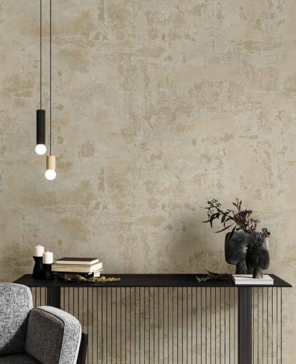 Tapeta ścienna na flizelinie 43873 Cristiana Masi Terra tynk beżowy