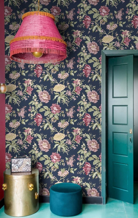 Tapeta ścienna na flizelinie 8308 Cristiana Masi Blooming Garden kwiaty pnącza