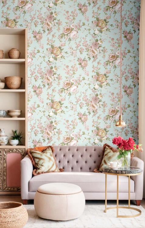 Tapeta ścienna na flizelinie 8311 Cristiana Masi Blooming Garden kwiaty