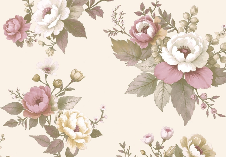 Tapeta ścienna na flizelinie 8330 Cristiana Masi Blooming Garden kwiaty liście