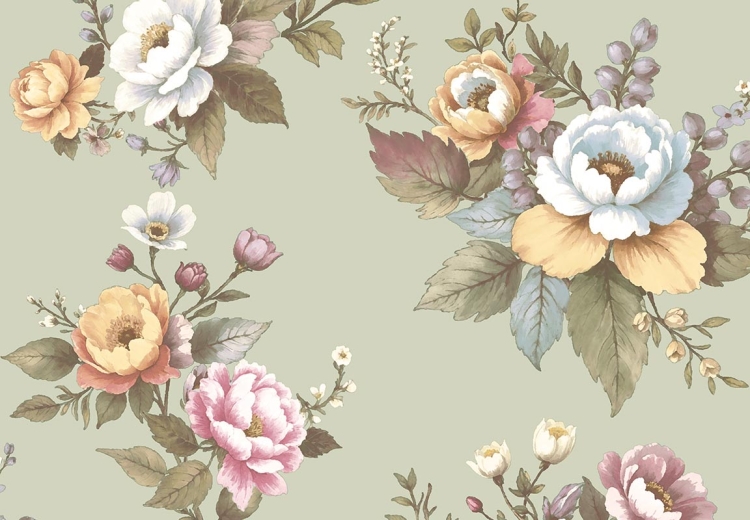 Tapeta ścienna na flizelinie 8331 Cristiana Masi Blooming Garden kwiaty liście