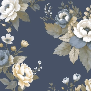 Tapeta ścienna na flizelinie 8332 Cristiana Masi Blooming Garden kwiaty liście
