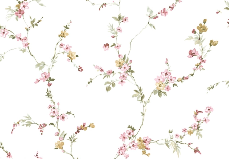 Tapeta ścienna na flizelinie 8335 Cristiana Masi Blooming Garden pnącza z kwiatuszkami