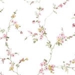 Tapeta ścienna na flizelinie 8335 Cristiana Masi Blooming Garden pnącza z kwiatuszkami