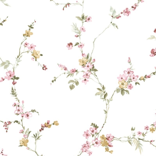 Tapeta ścienna na flizelinie 8335 Cristiana Masi Blooming Garden pnącza z kwiatuszkami