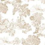 Tapeta ścienna na flizelinie 8340 Cristiana Masi Blooming Garden toile de jouy