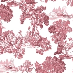 Tapeta ścienna na flizelinie 8343 Cristiana Masi Blooming Garden toile de jouy