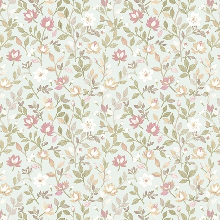 Tapeta ścienna na flizelinie 8352 Cristiana Masi Blooming Garden kwiatuszki liście