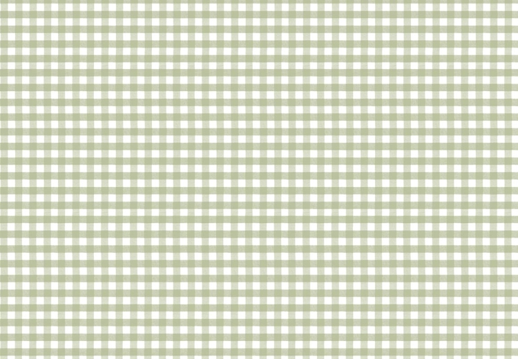 Tapeta ścienna na flizelinie 8393 Cristiana Masi Blooming Garden drobna zielona kratka