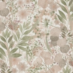 Tapeta ścienna na flizelinie 10506-05 Erismann Secret Garden różowe kwiatki