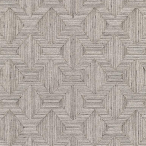 Tapeta Erismann Secret Garden 10509-37 tkanina romby, wzór geometryczny toupe