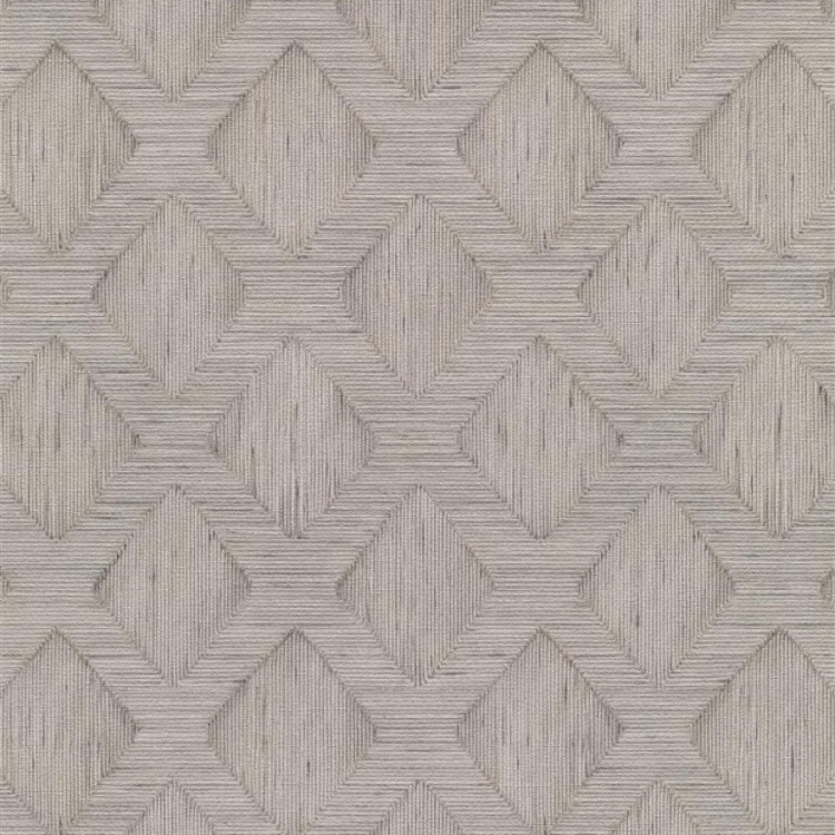 Tapeta Erismann Secret Garden 10509-37 tkanina romby, wzór geometryczny toupe