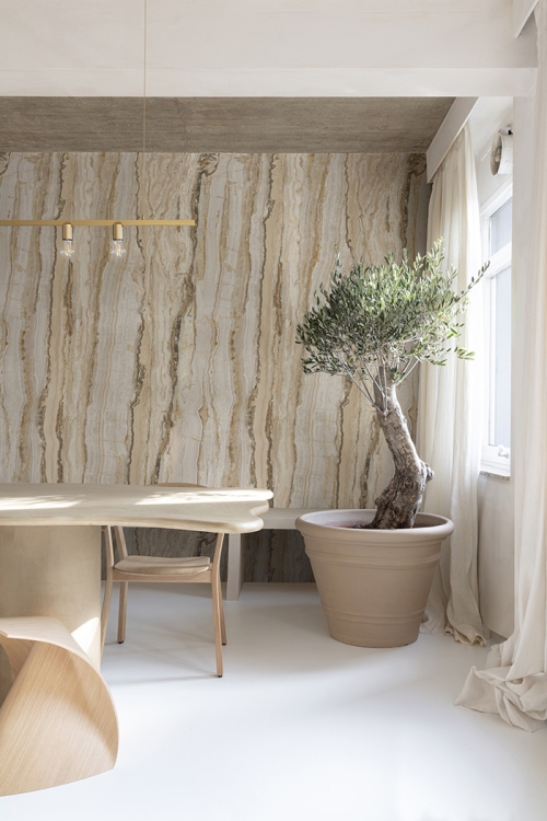 Fototapeta Mural A50801 imitacja drewna Grandeco Orom 2