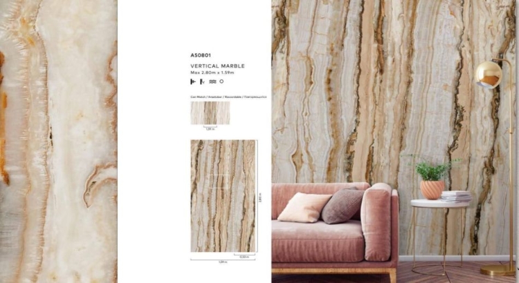 Fototapeta Mural A50801 imitacja drewna Grandeco Orom 2