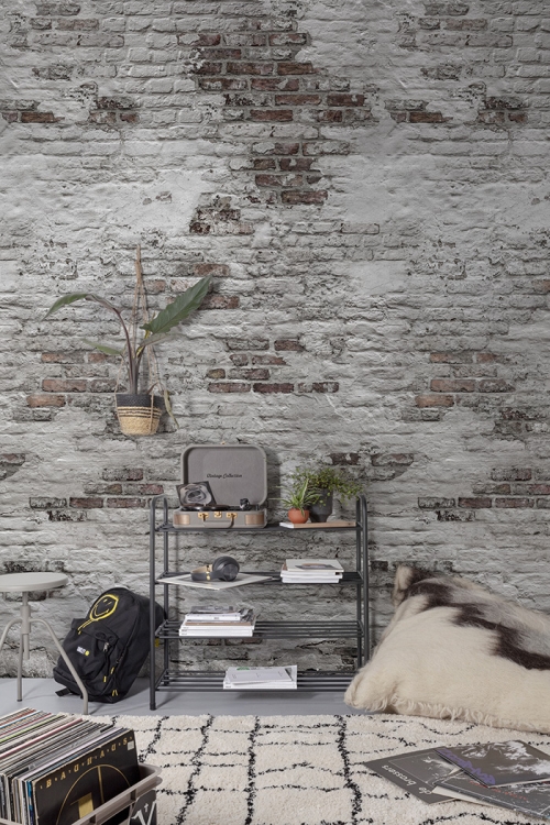 Fototapeta Mural EP6102 mur cegła ściana Grandeco Orom 2