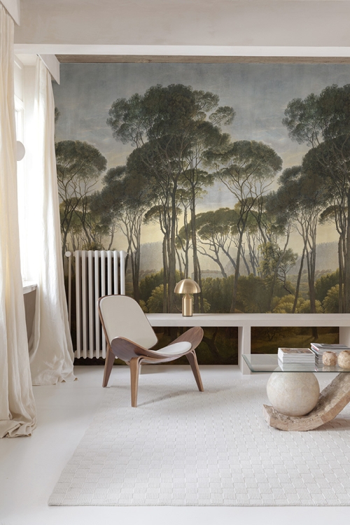 Fototapeta Mural A46301 natura las widok Grandeco Orom 2