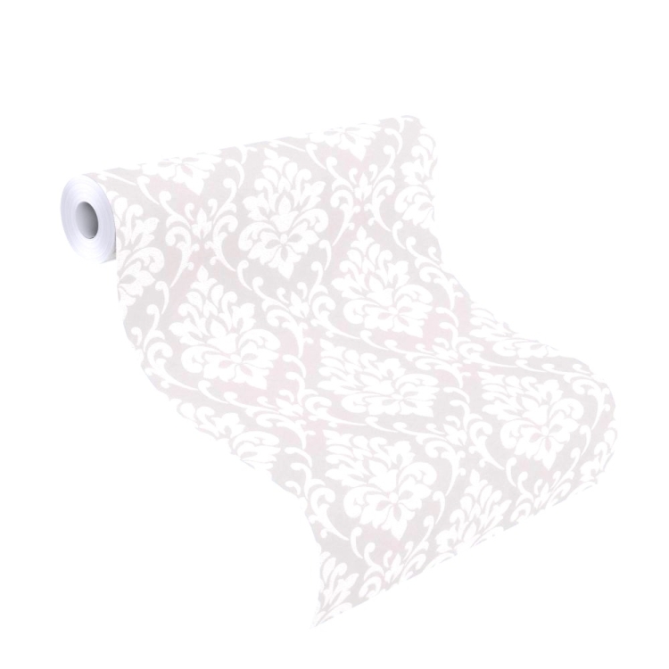 Rasch 509540 biały ornament z brokatem glamour 1.jpg