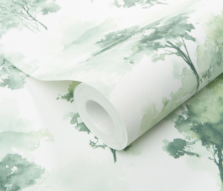 Tapeta na flizelinie 10557-11 Erismann Forest Dreams akwarelowe drzewa