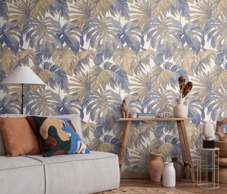 Tapeta na flizelinie 10558-44 Erismann Forest Dreams liście monstery