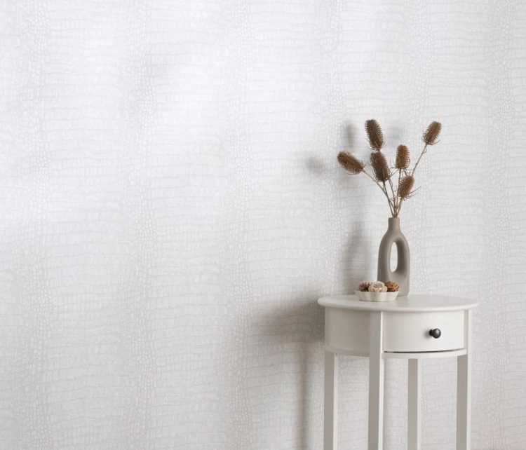 Tapeta na flizelinie 10560-10 Erismann Forest Dreams perłowa skóra krokodyla