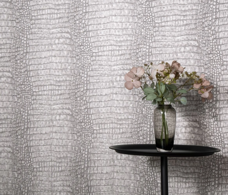 Tapeta na flizelinie 10560-37 Erismann Forest Dreams brązowa skóra krokodyla