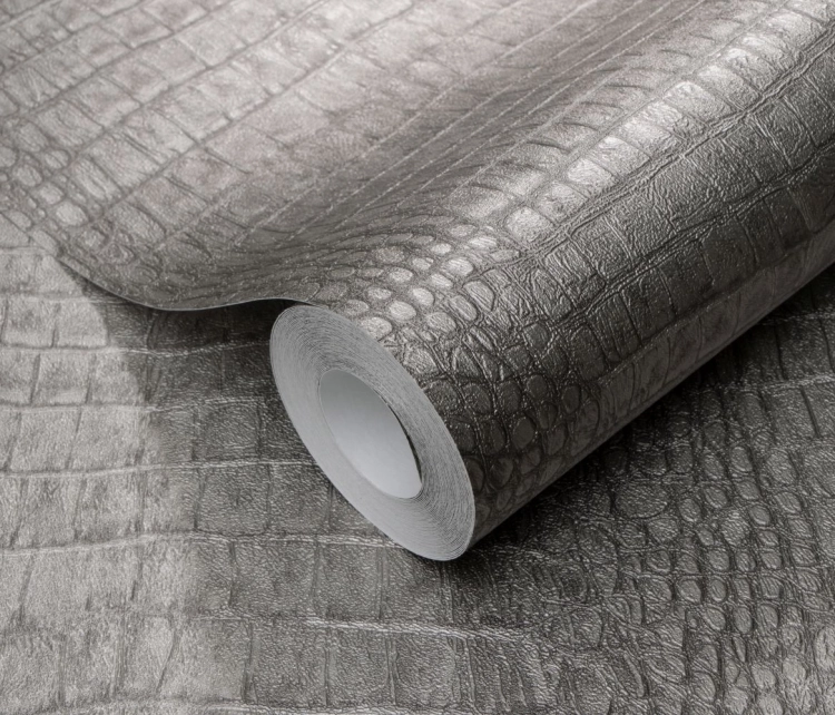 Tapeta na flizelinie 10560-37 Erismann Forest Dreams brązowa skóra krokodyla