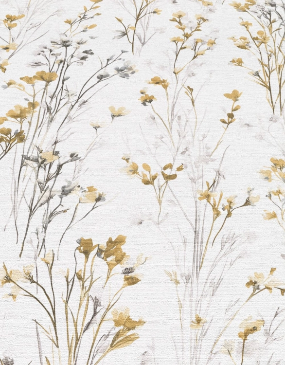 Tapeta na flizelinie 10561-20 Erismann Forest Dreams żółte łąkowe kwiaty