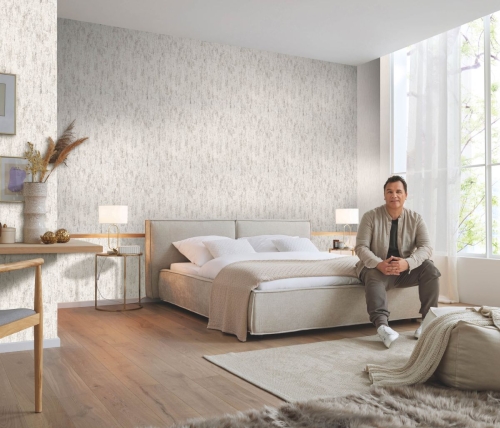 Tapeta na flizelinie 10549-02 Erismann Moments 2026 beżowy tynk