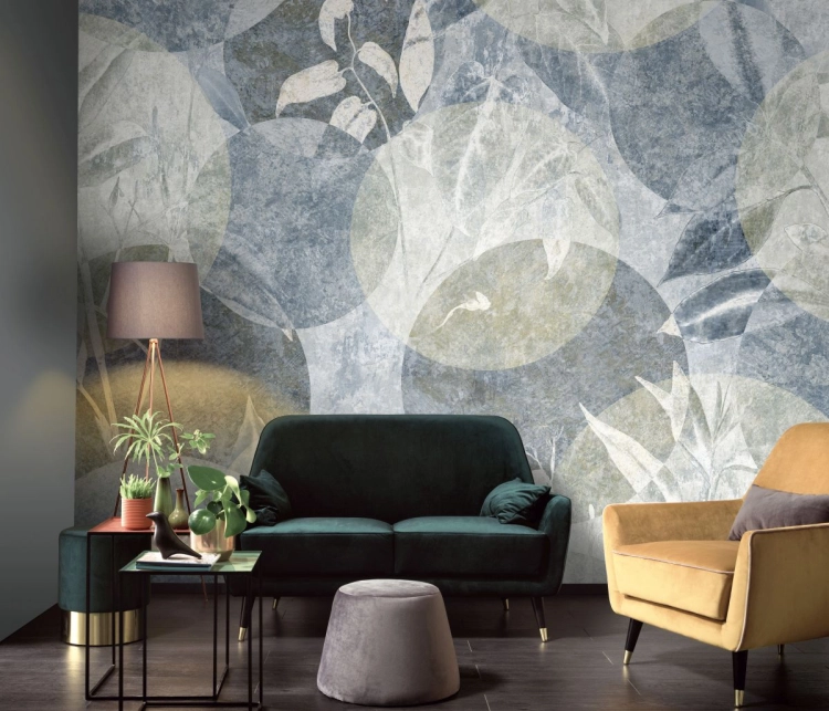 Fototapeta flizelinowa mural 2246-25 Erismann Art Edition Koła geometryczne