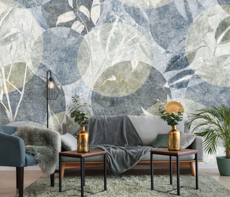 Fototapeta flizelinowa mural 2246-20 Erismann Art Edition Koła geometryczne
