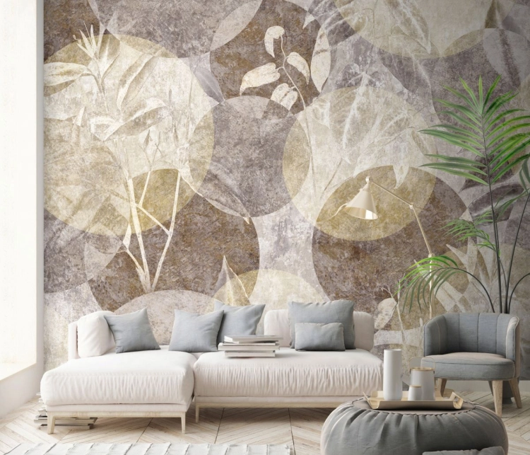 Fototapeta flizelinowa mural 2246-10 Erismann Art Edition Koła geometryczne