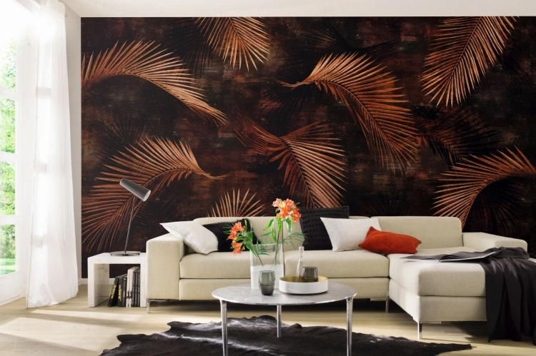 Fototapeta flizelinowa mural 2243-30 Erismann Art Edition Błyszczące palmy