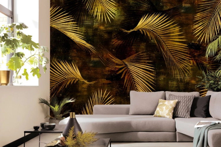 Fototapeta flizelinowa mural 2243-15 Erismann Art Edition Liście palmy