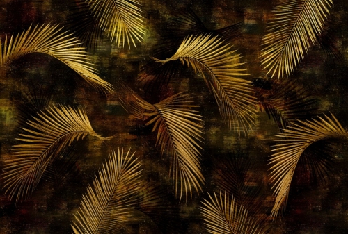 Fototapeta flizelinowa mural 2243-10 Erismann Art Edition Liście palmy