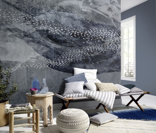Fototapeta flizelinowa mural 2237-25 Erismann Art Edition Wieloryb głębia oceanu