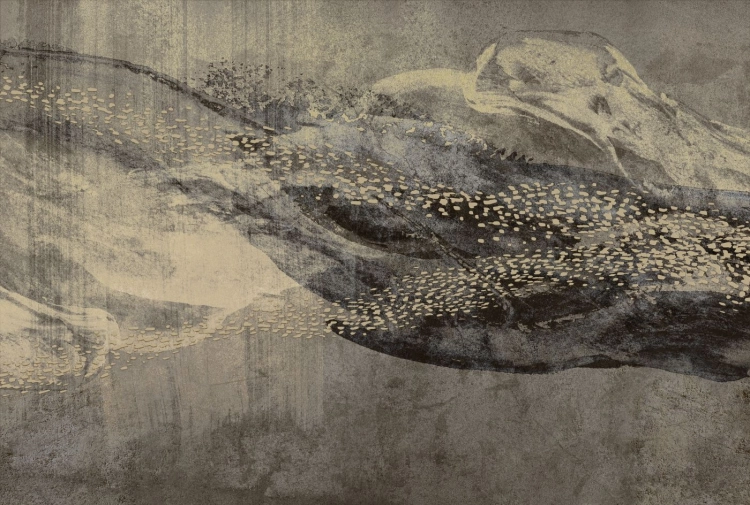 Fototapeta flizelinowa mural 2237-10 Erismann Art Edition Wieloryb głębia oceanu