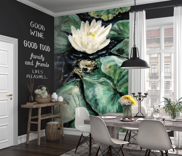 Fototapeta flizelinowa mural 2235-10 Erismann Art Edition Lilie wodne